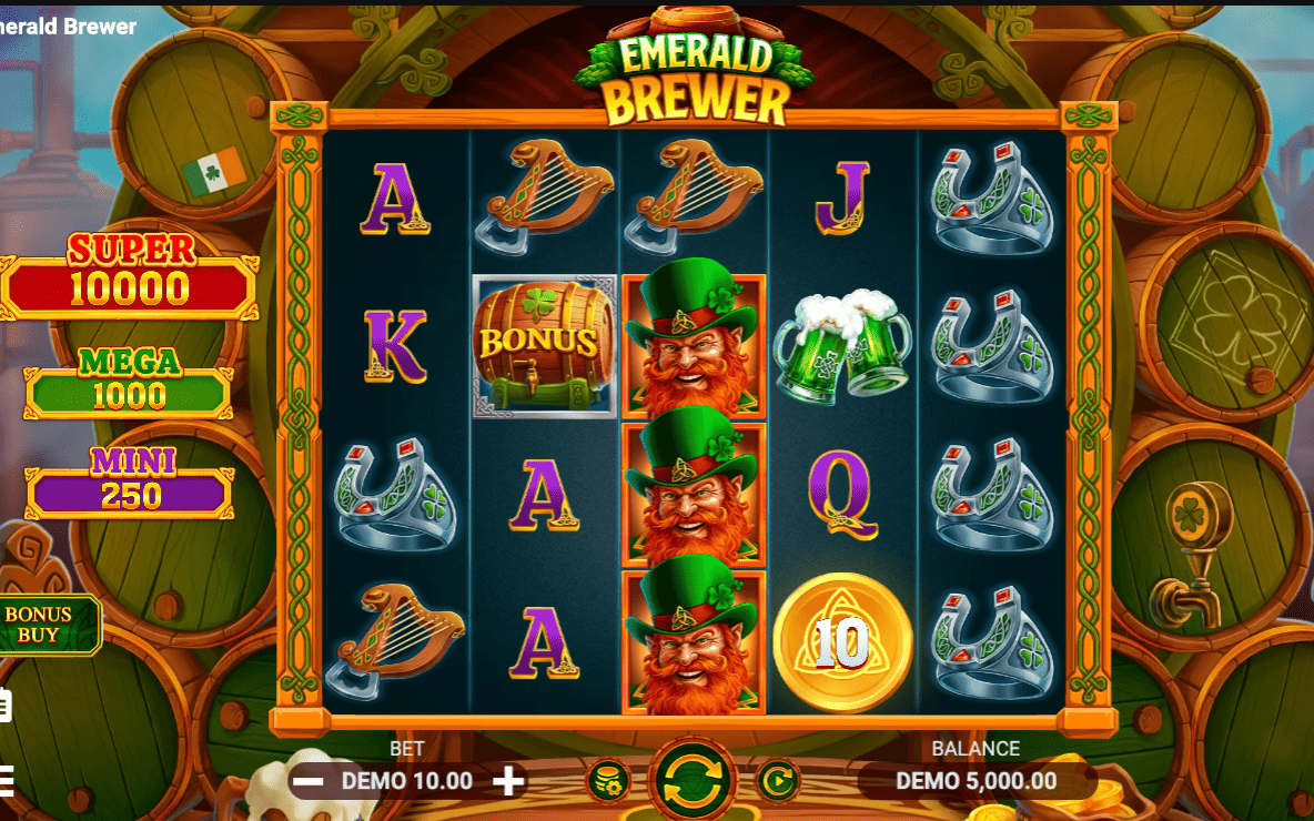 Emerald Brewer de Evoplay