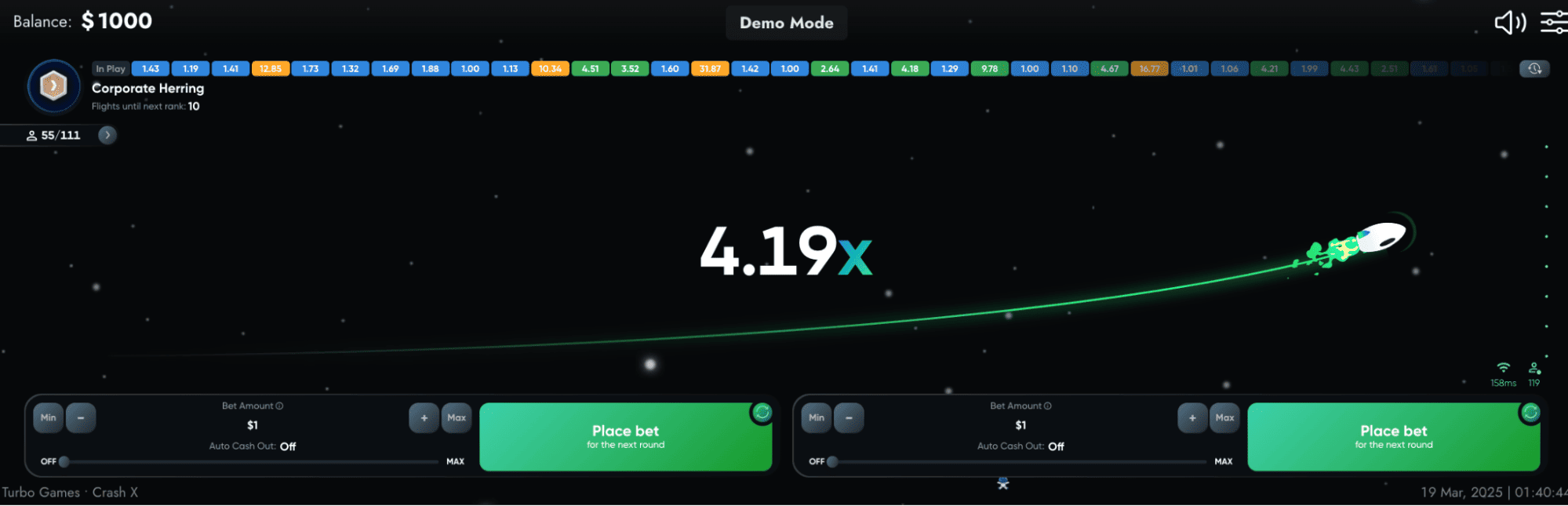 Crash X – Los Mejores Multiplicadores están Aquí