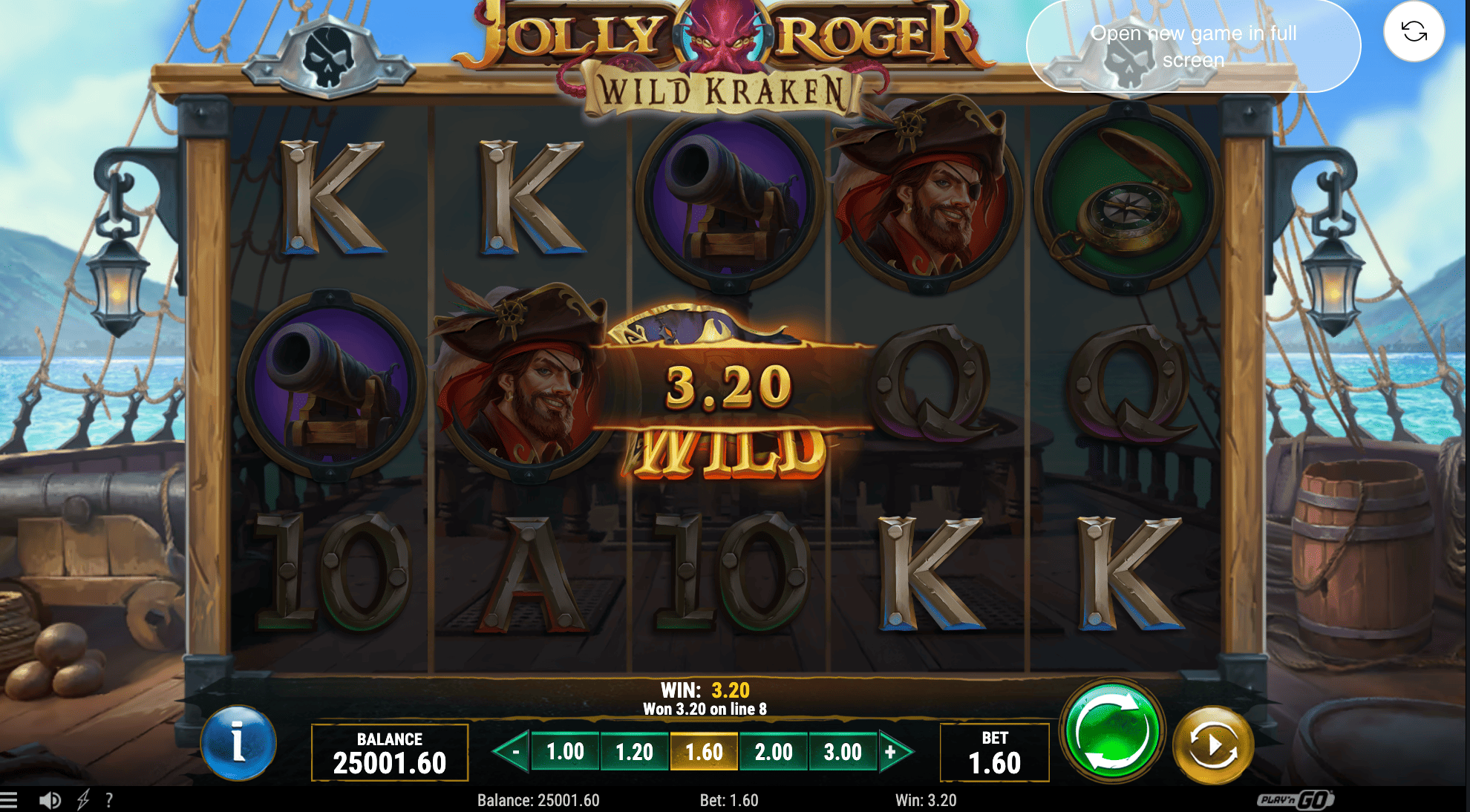 Jolly Roger Wild Kraken