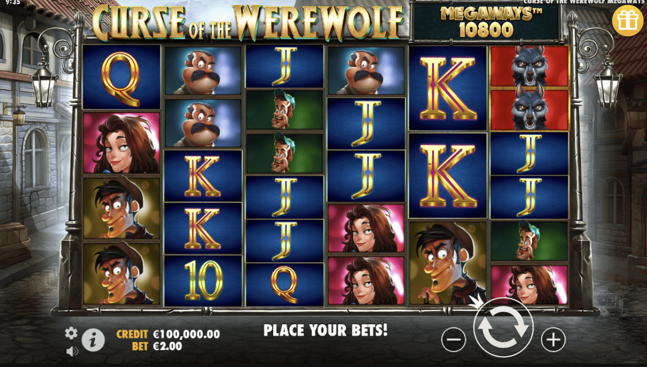 Curse of the Werewolf Megaways