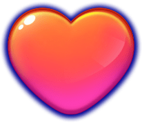 Corazones - symbol - fruit party