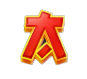 Carácter Dorado - symbol - Panda Luck